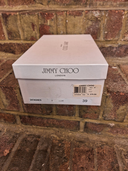 Jimmy Choo black mix pumps 6