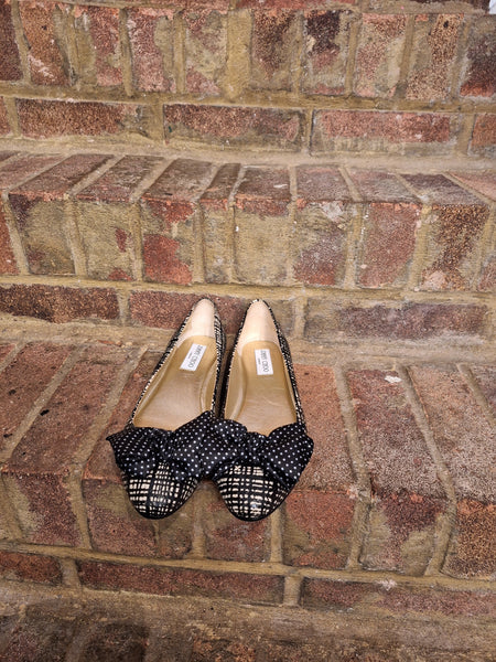 Jimmy Choo black mix pumps 6
