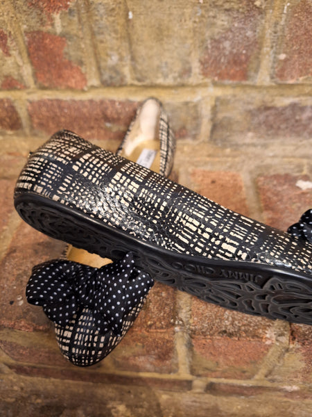 Jimmy Choo black mix pumps 6