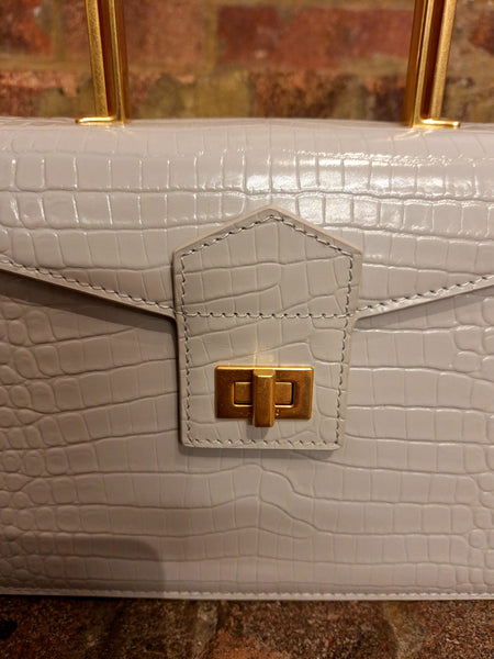 Apede 1.9 NYC natural mock snake bag