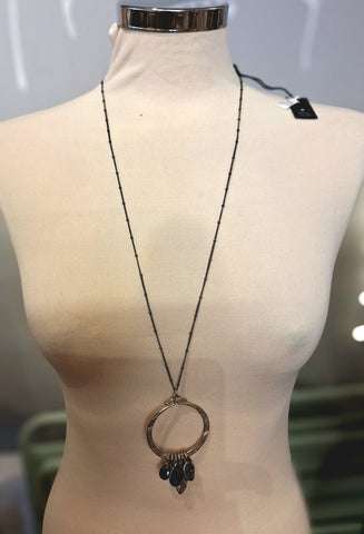 Brave Lotus "feather in the wind" necklace
