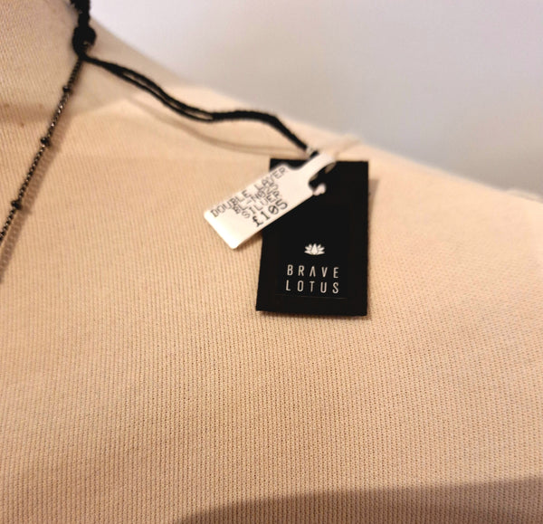 Brave Lotus "feather in the wind" necklace