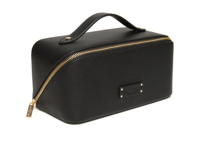 Alice Wheeler Kensington train case-Black