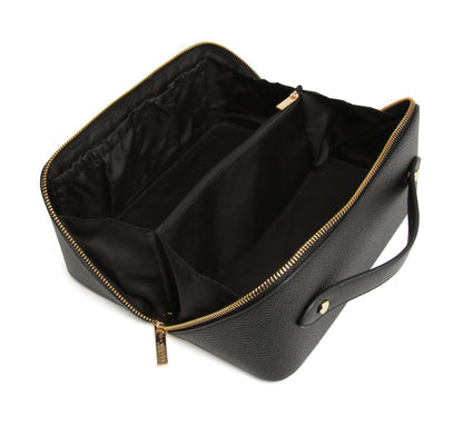 Alice Wheeler Kensington train case-Black