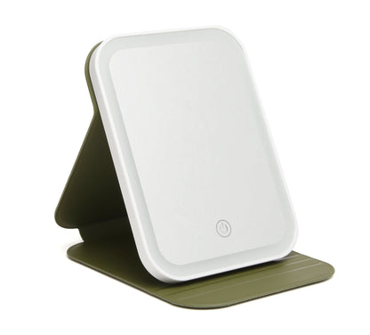 Alice Wheeler Kensington LED mirror -Olive