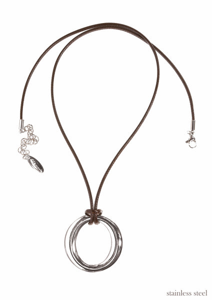 Hot Tomato omega pendant necklace