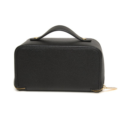 Alice Wheeler Kensington train case-Mini Black