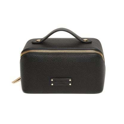 Alice Wheeler Kensington train case-Mini Black