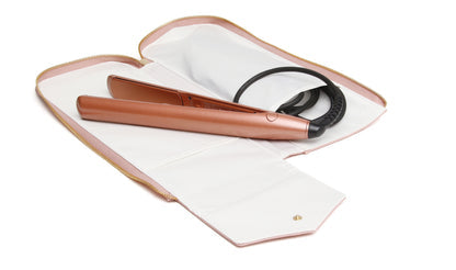 Alice Wheeler hair styling pouch-Black