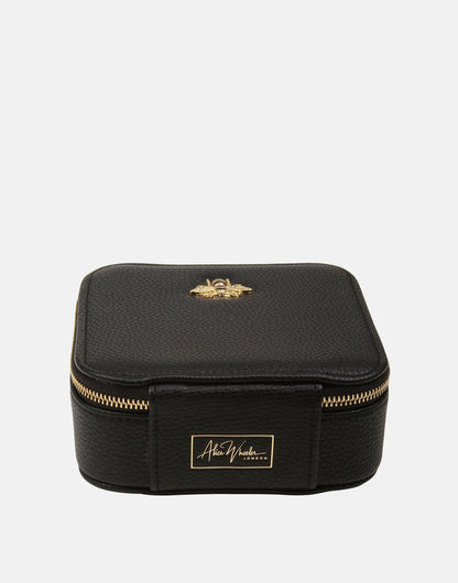 Alice Wheeler Jewellery case-Black