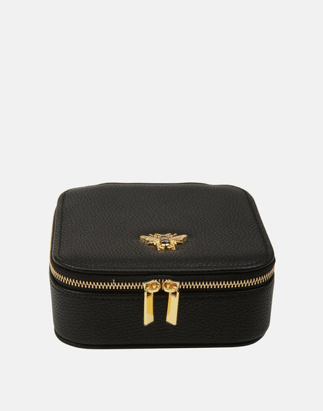 Alice Wheeler Jewellery case-Black