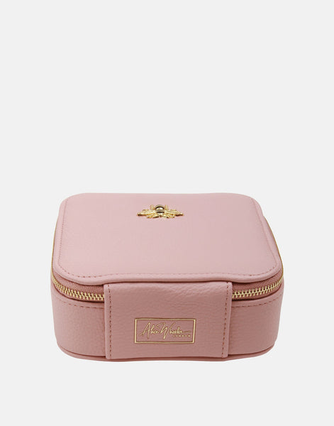 Alice Wheeler Jewellery case-Pink