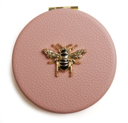 Alice Wheeler Compact mirror -Pink