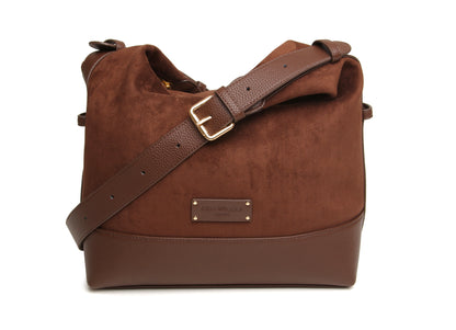 Alice Wheeler Kensington suedette CBBag -Chocolate