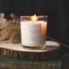 Toasted Crumpet votive candle-Robin