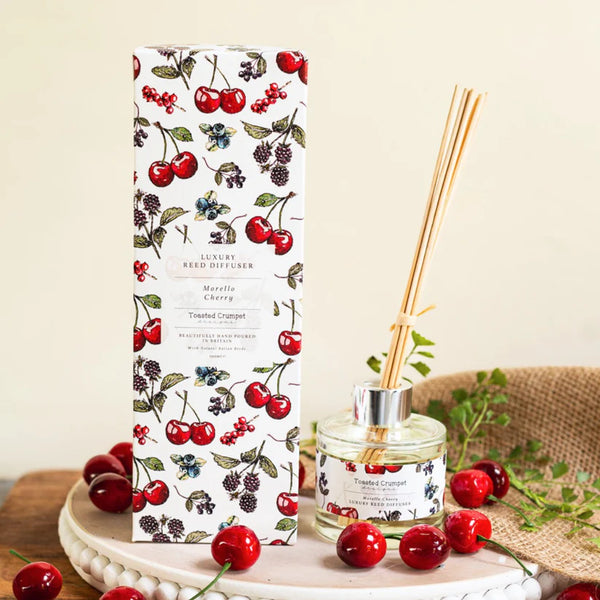 Toasted Crumpet diffuser-Morello cherry