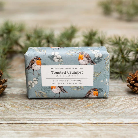 Toasted Crumpet Soap bar-Clementine & Cranberry