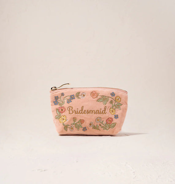 Elizabeth  Scarlett coin purse- Bridesmaid 2 designs