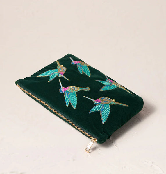 Elizabeth Scarlett everyday pouch-Hummingbird