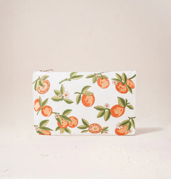 Elizabeth Scarlett everyday pouch- Orange blossom