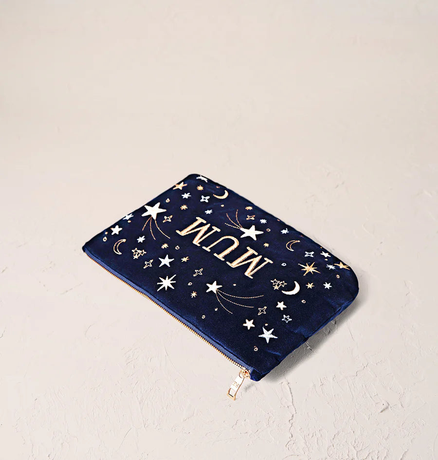 Elizabeth Scarlett everyday pouch - Mum starry sky – F and R Boutique