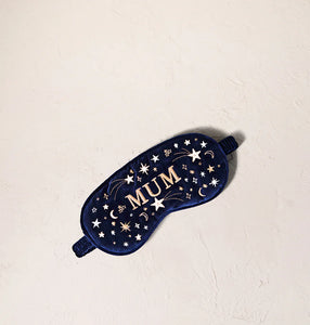 Elizabeth Scarlett Eyemask- Starry sky "MUM"