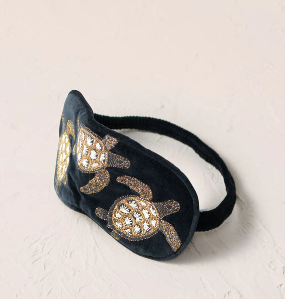 Elizabeth Scarlett Turtle Conservation- Eyemask -Charcoal