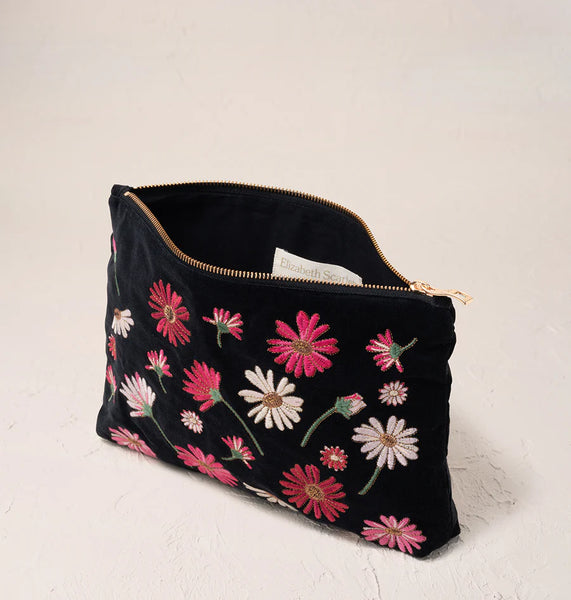 Elizabeth Scarlett -Everday pouch -Wildflower Charcoal