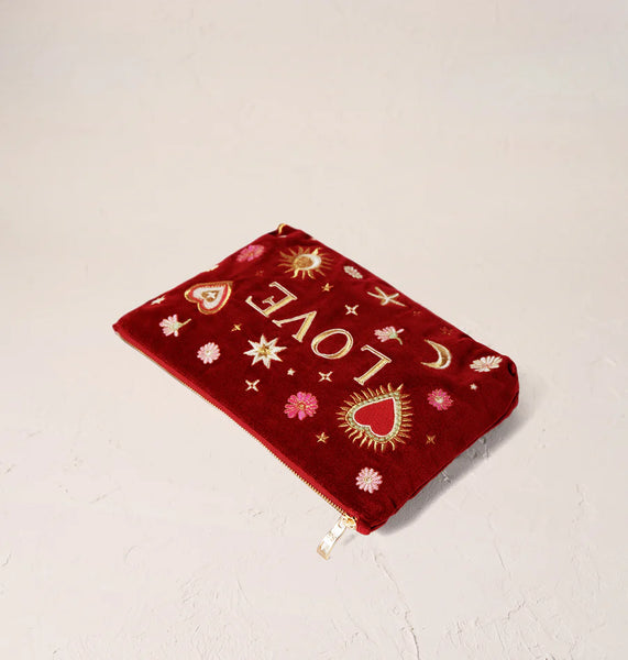 Elizabeth Scarlett "LOVE" everyday pouch