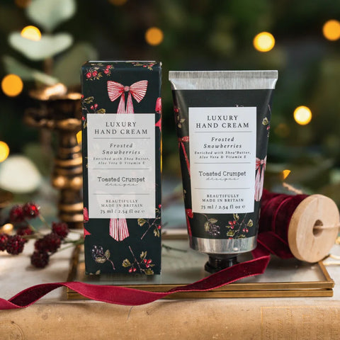 Toasted Crumpet Hand Cream-Frosted Strawberries