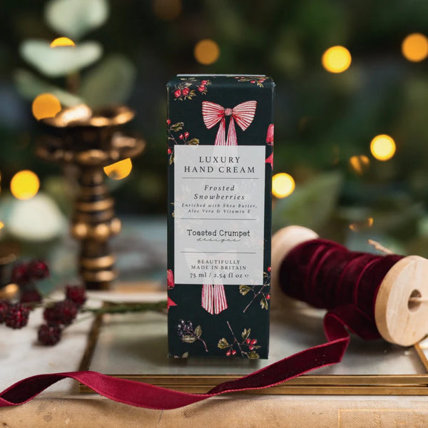 Toasted Crumpet Hand Cream-Frosted Strawberries