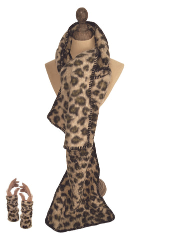 Hot Tomato blanket stitch scarve