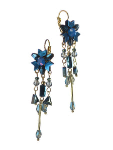Drop cascade earrings