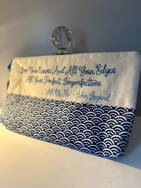 Handsewn zipped bag Song lyrics John Legend