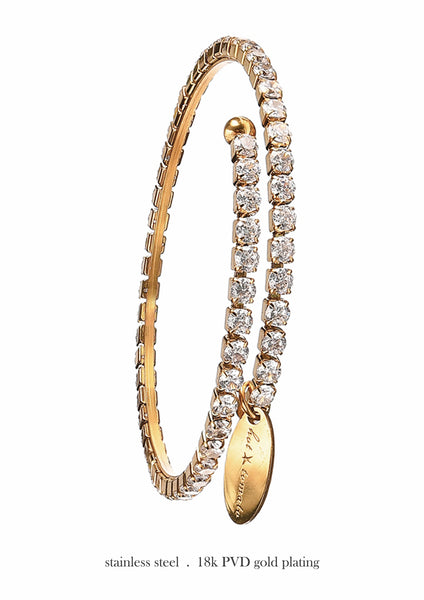 Hot Tomato wrap style bangle
