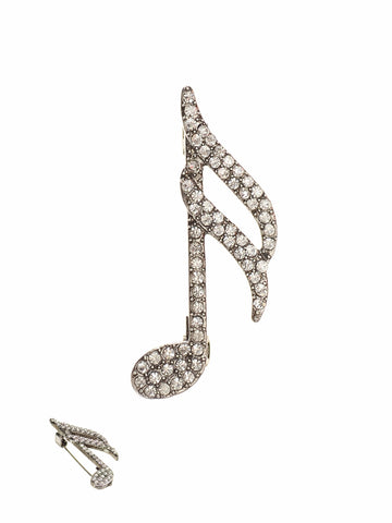 Hot Tomato Music note brooch