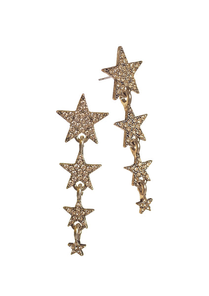 Stary stary drop earrings