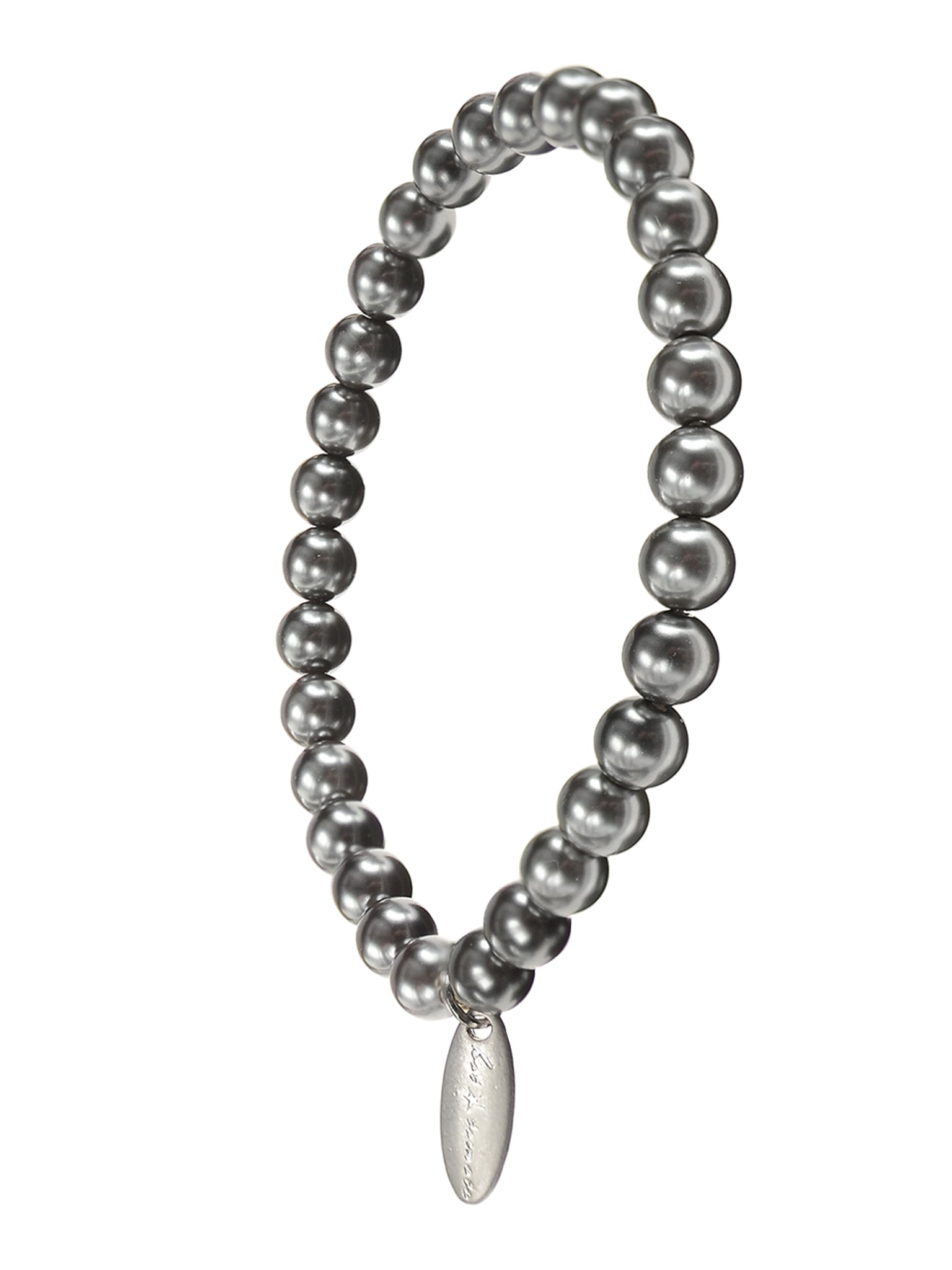Hot Tomato faux pearl strand bracelet
