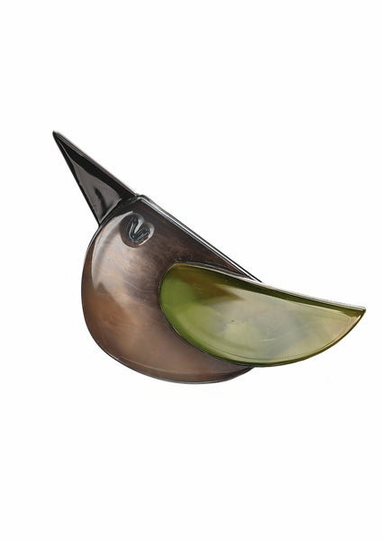 Hot Tomato acrylic brooch-Bird