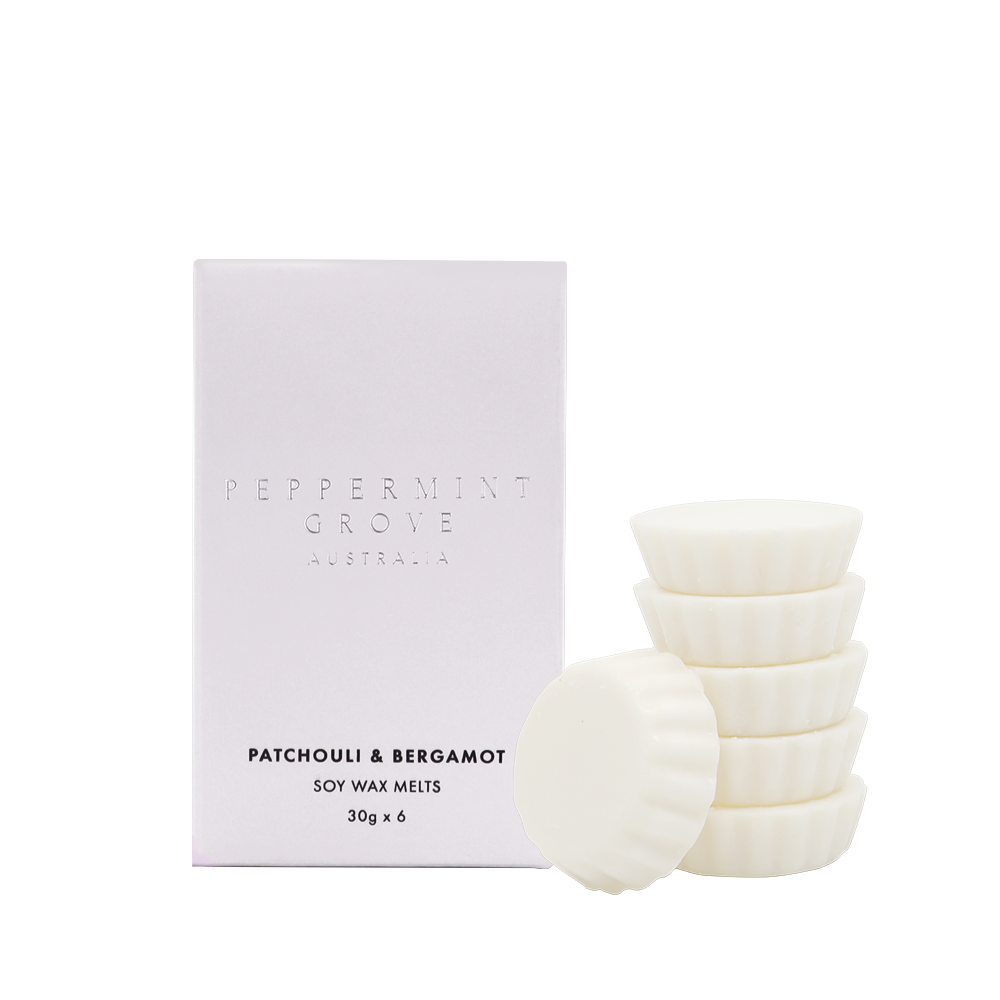 Peppermint Grove wax melts-Patchouli and Bergamot