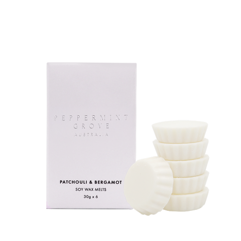 Peppermint Grove wax melts-Patchouli and Bergamot