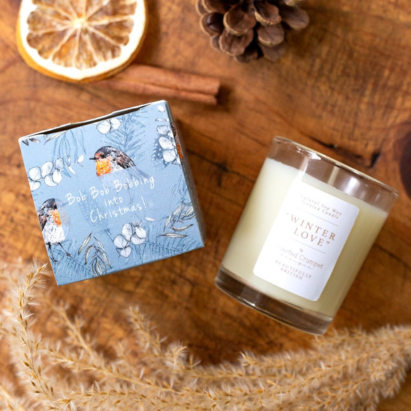 Toasted Crumpet votive candle-Robin