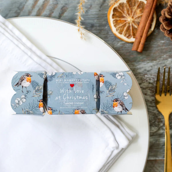 Toasted Crumpet mini soap set-Clementine & Clove