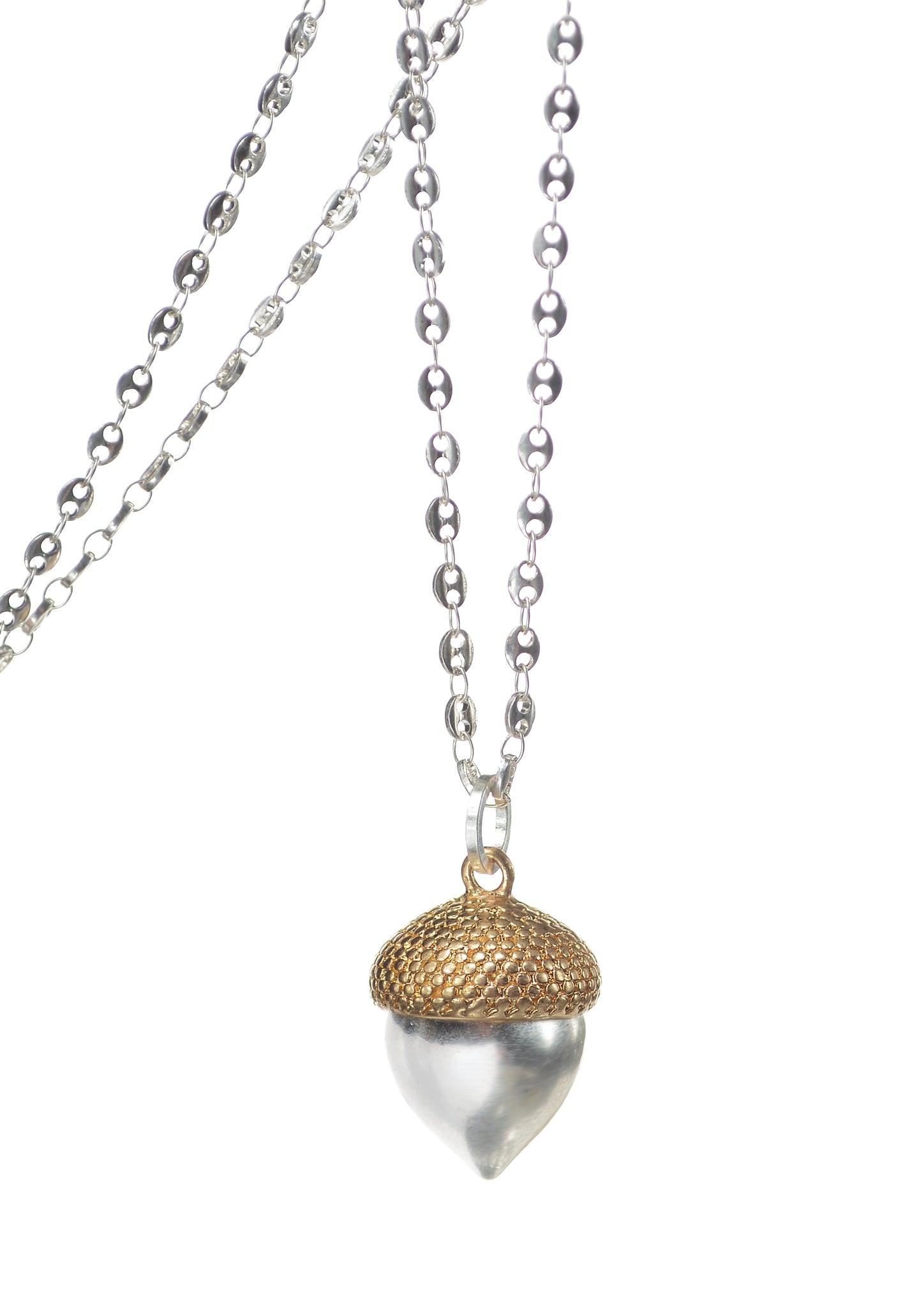 Acorn pendant necklace