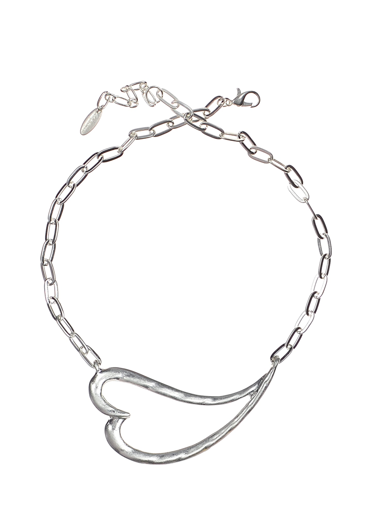 Hot Tomato heart necklace