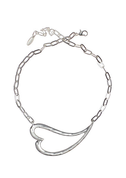 Hot Tomato heart necklace