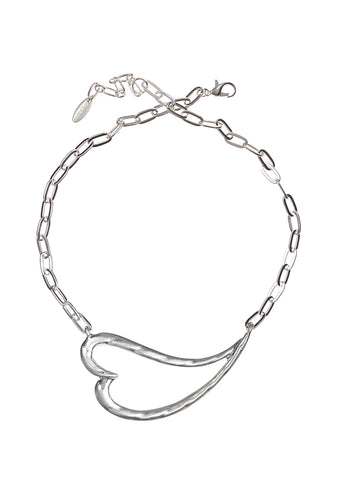 Hot Tomato heart necklace