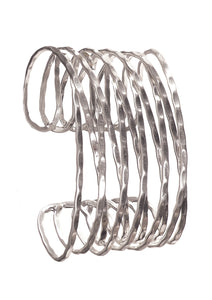 Ripple bangle cuff