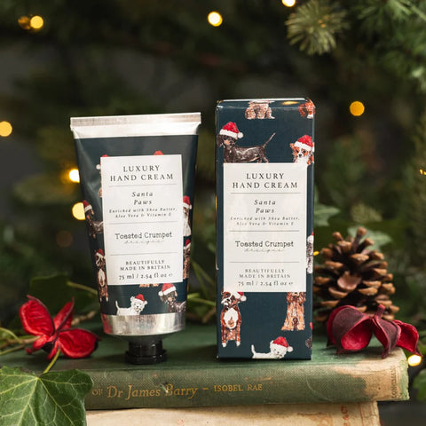 Toasted Crumpet Hand Cream-Santa Paws