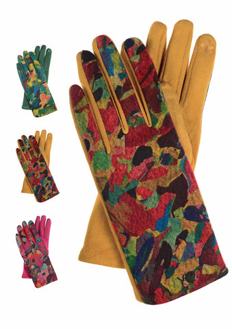 Floral fantasia gloves- 3 colours